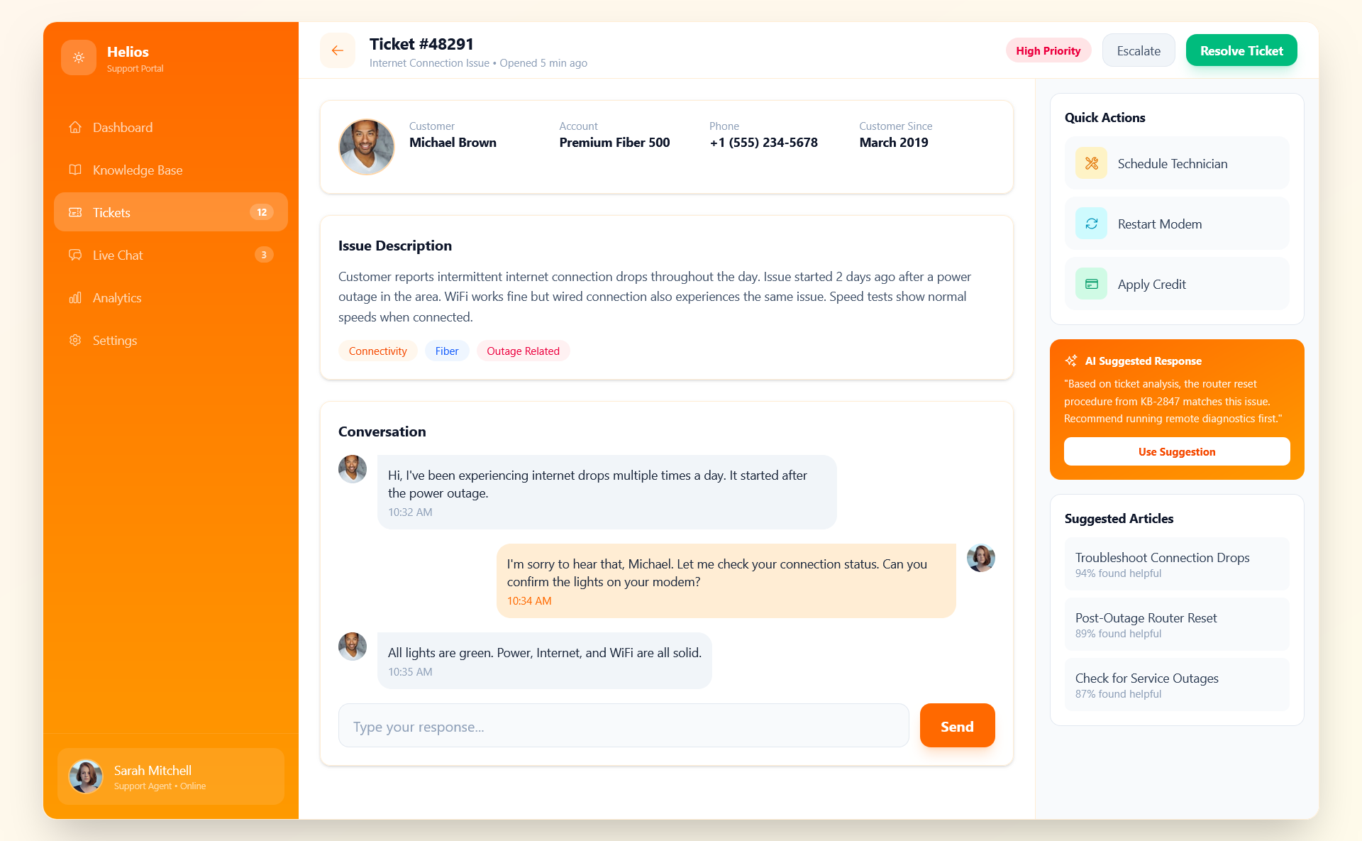Customer Support Knowledge Platform gallery image 4